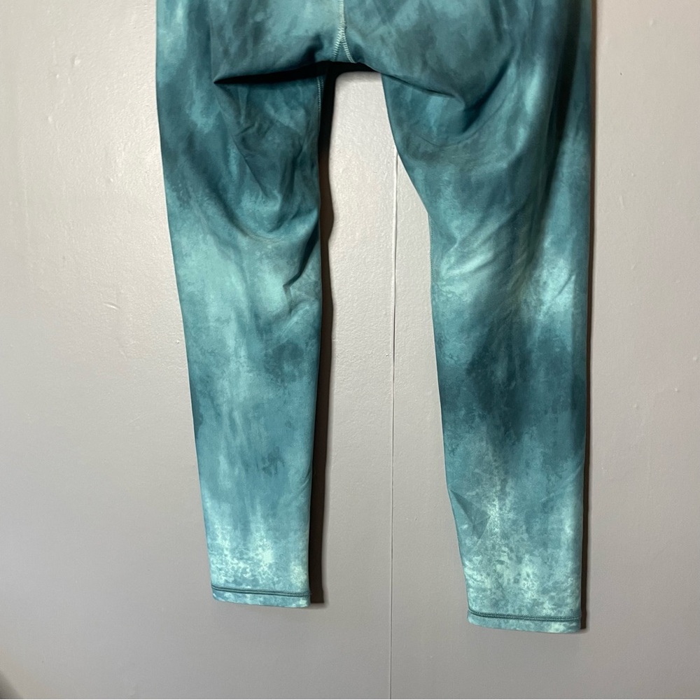 Calia Teal Tie-Dye Cropped Leggings size large - Picture 6 of 12